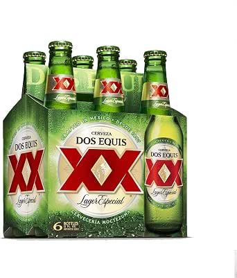 Dos Equis Cerveza Mexicana 6 Pack de 330ml