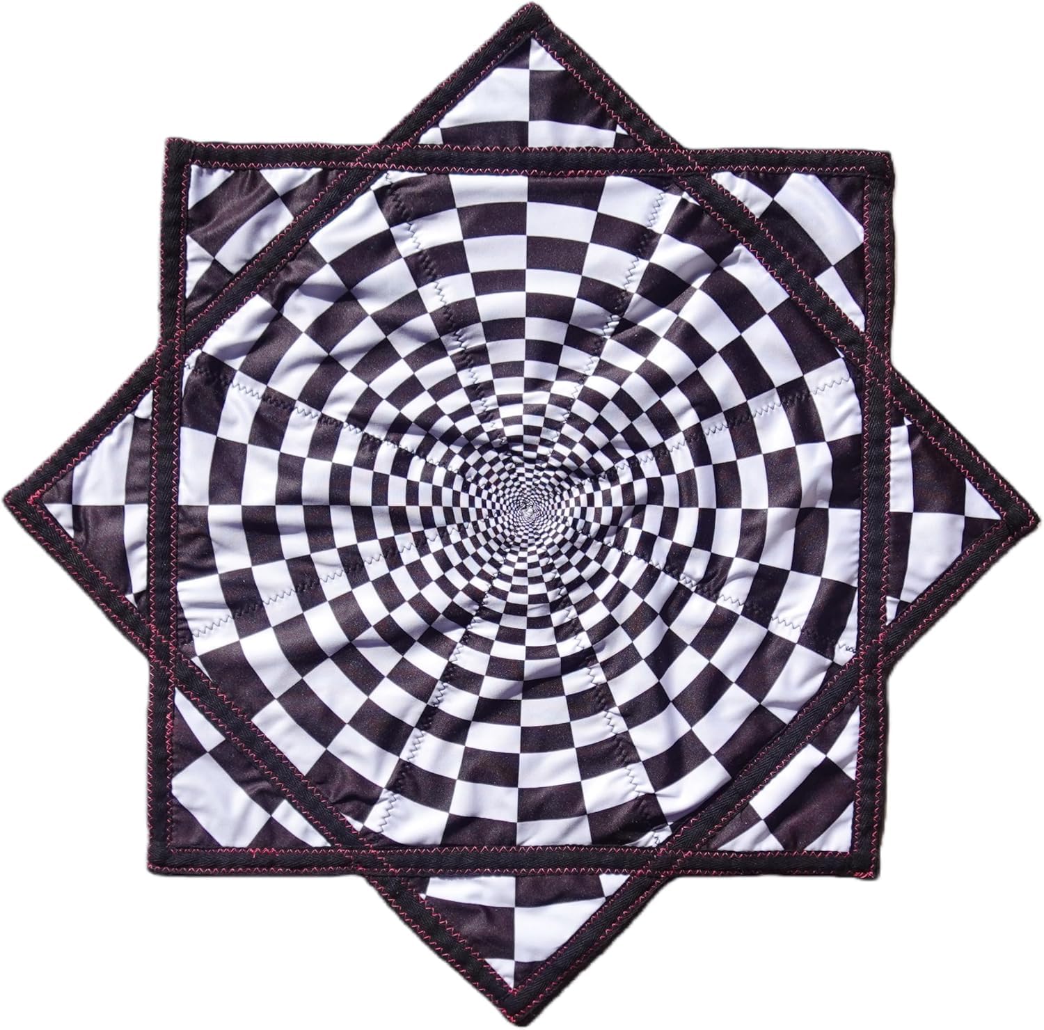 Seabaras Flow Star Luminous Rotating Fabric Toy in the Dark, Flowstar UV Duplex Print Dapostar, 67 cm R07, R07-style4, 26