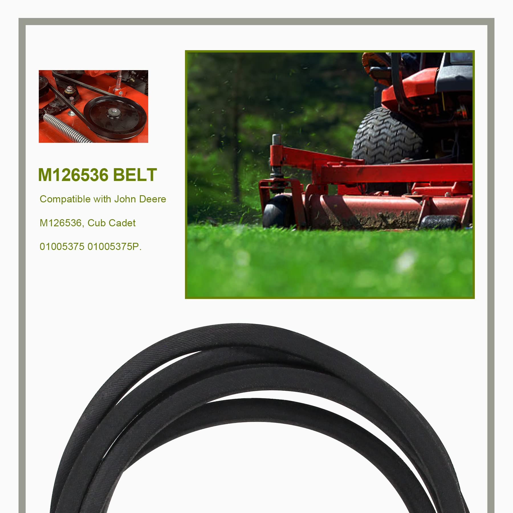 John Deere Lt160 Deck Belt John Deere Lt133 Deck Belt Replacement