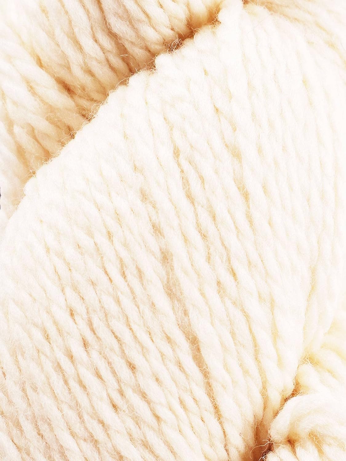 Plymouth Yarn for Knitting Homestead Natural 0001, 5-Skeins (Same Dyelot, 500 gr, 955 yds), Worsted Weight #4, 100% Peruvian Highland Wool with Project Bag
