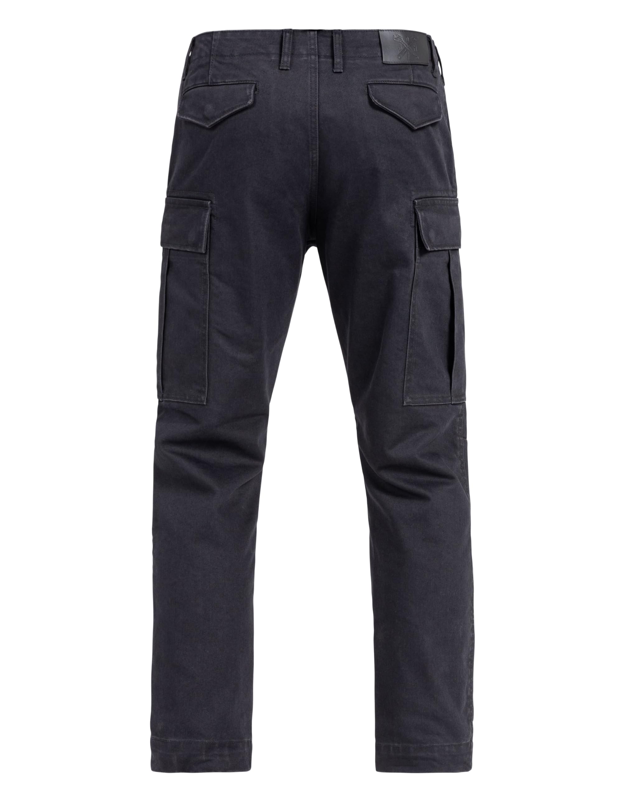 John Doe Jeans da moto Regular Cargo Mono XTM Straight Fit, Nero , 34W x 32L