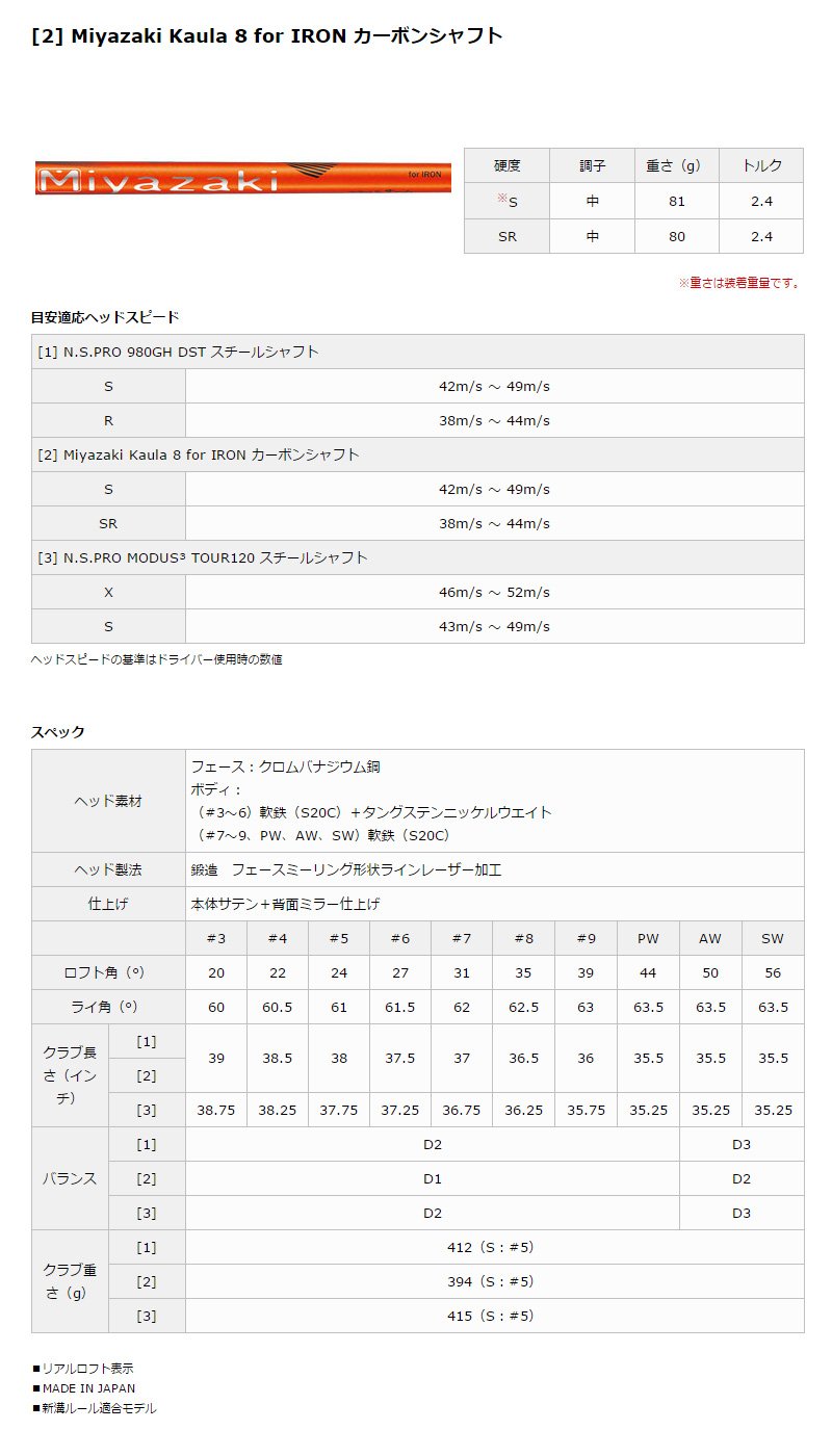 Amazon.co.jp: DUNLOP(ダンロップ) SRIXON Z565 アイアン 6本セット