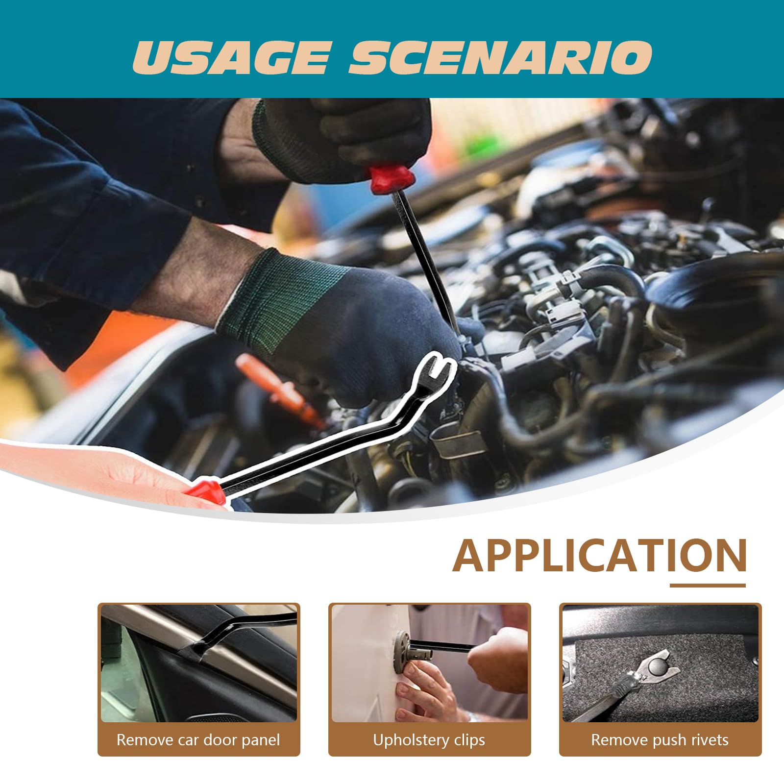 100 Pcs Engine Cover Grille Bumper Retainer Clips For #90467-07211 Toyota/ Lexus - Foto 7