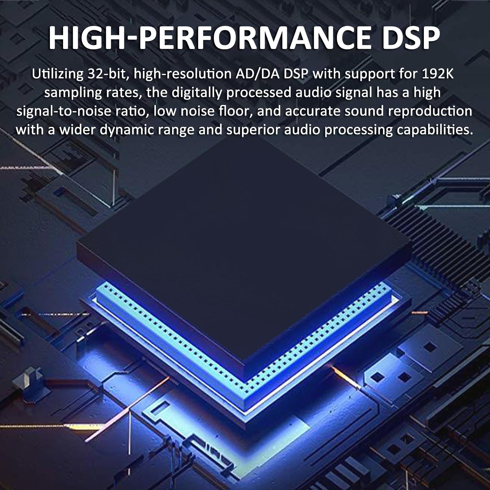 Equalizzatore Audio Digitale Fir a 4 Ingressi E 8 Uscite, Processore Anti-ululato Professionale, Display a LED, Debug Tramite Software per PC, Ingresso/Uscita XLR Bilanciati