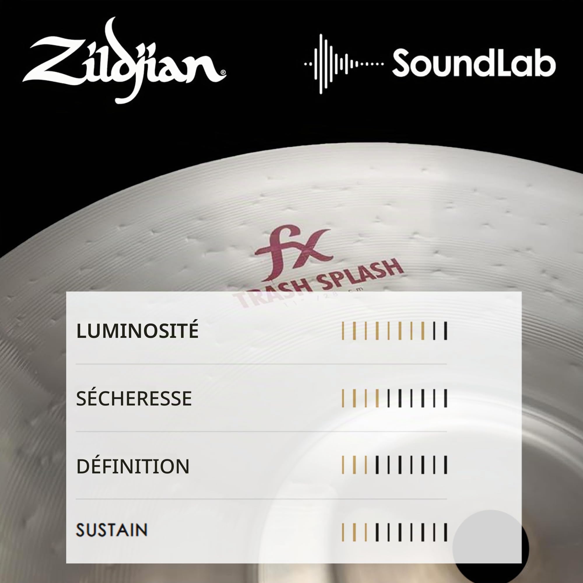 Zildjian FX Cymbals Series - 11" Oriental Trash Splash Cymbal