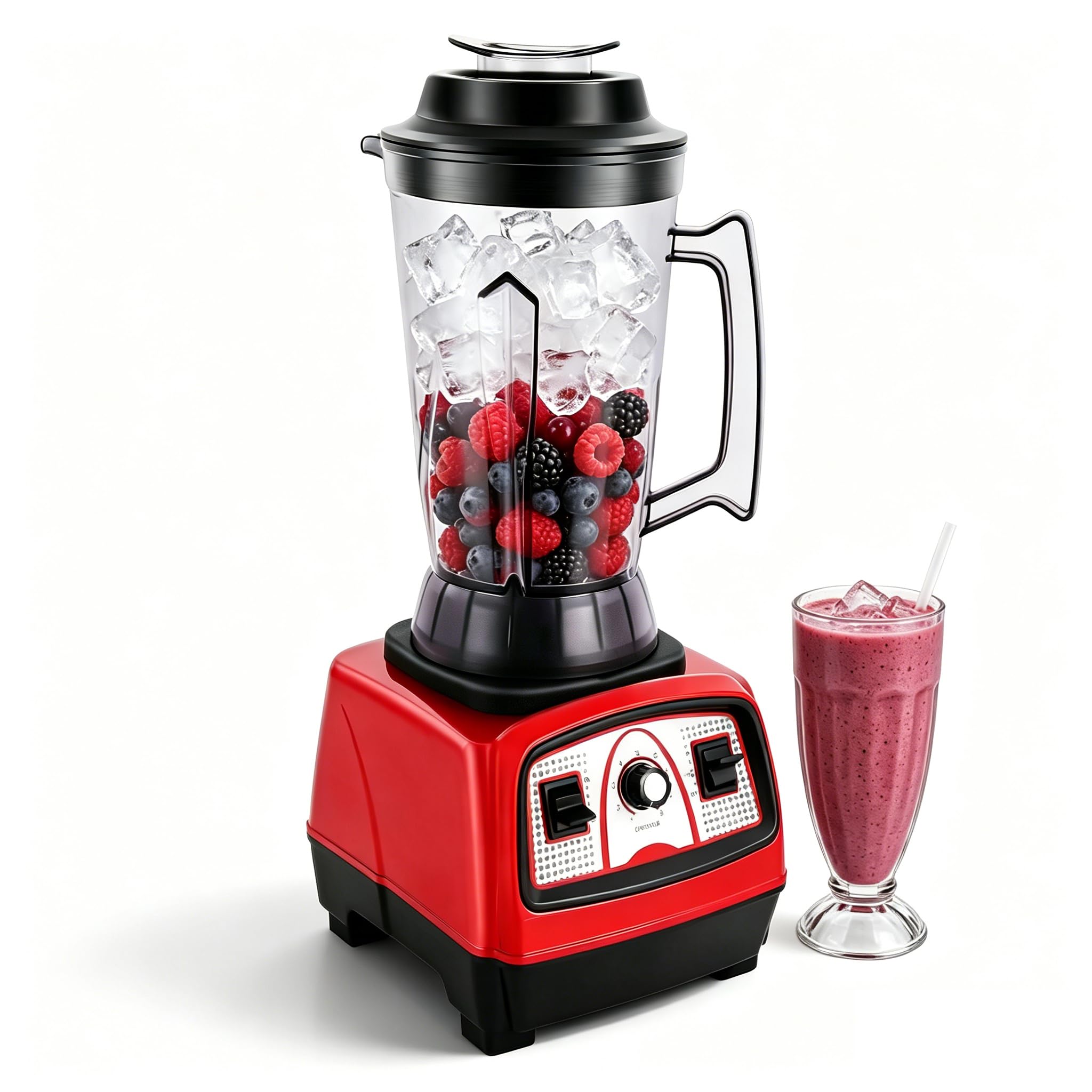 Mixeur professionnel haute performance 3,9 l 2800 W Mixeur à smoothie haute performance Multi blender Fonction auto-nettoyage