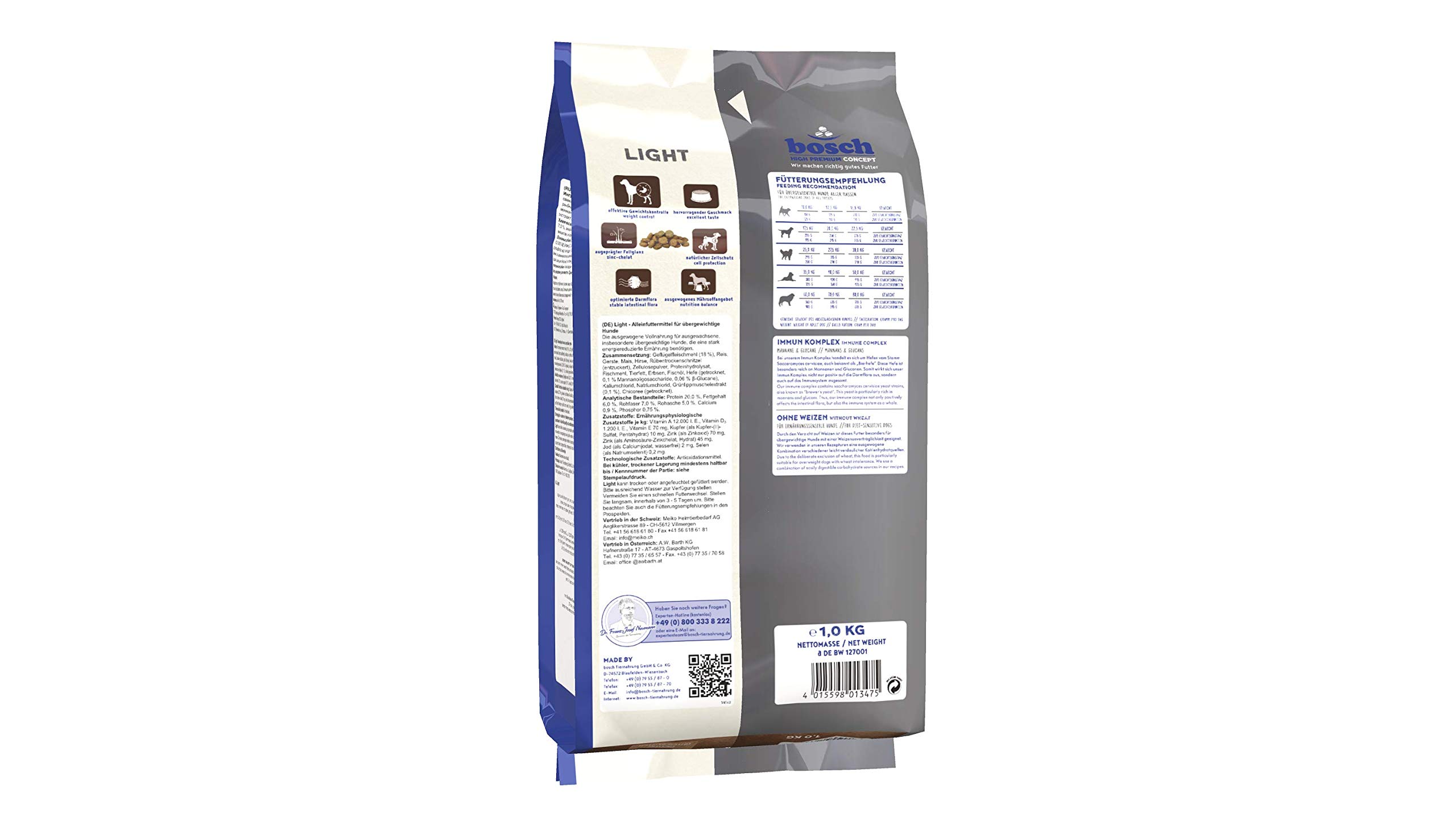 bosch HPC Mini Light Hundefutter trocken, 1 kg – Ansicht 2