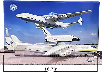 Amazon | Mahfisj 1:200スケール AN225 模型飛行機、開閉可能な