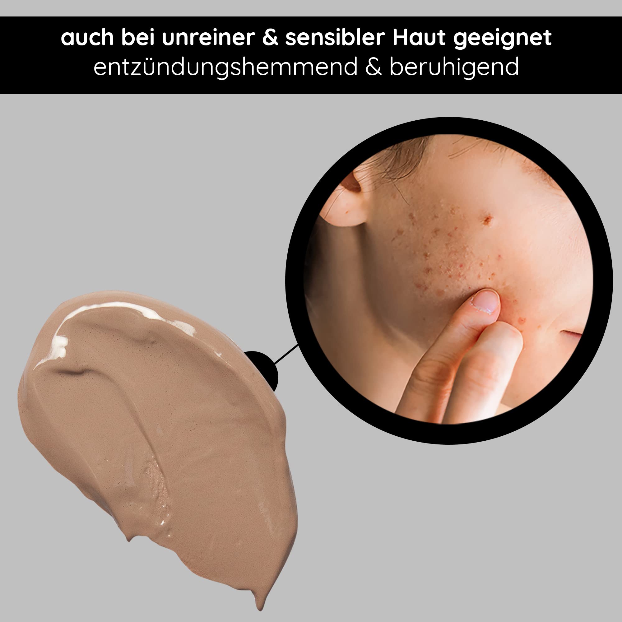 RAU Cosmetics BB Cream Medium SPF12 75ml - Getönte Tagescreme mit Zinkoxid, Vitamin E, Mandelöl & Panthenol - Silikonölfreie Foundation für Jeden Hauttyp - Make-Up Pflege mit Mineralischem Sonnenschut
