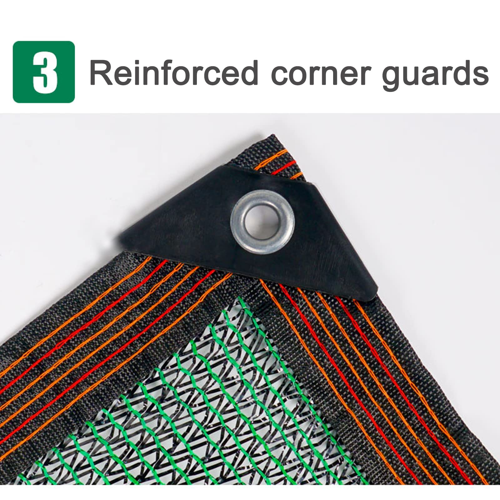 Malla Sombreadora Multiusos,Red de Sombreado Verde,Paño de Sombra 55%,Sun Shade Net Ligera y Transpirable,Malla de Ocultación,con Ojales,para Jardín,Invernadero,Plantas (5x10m/16.4x32.8ft)