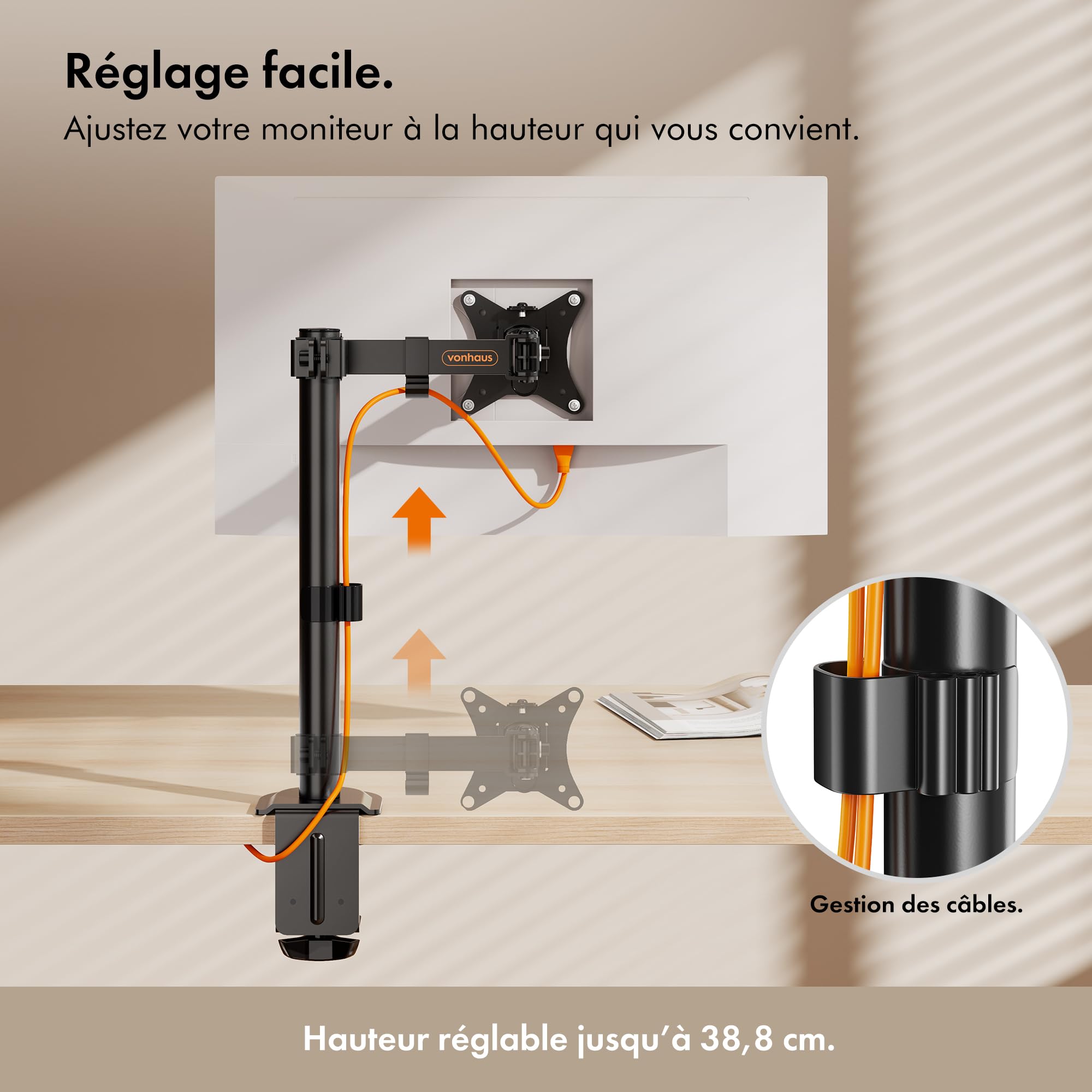Support Sur Pied Pour Écran TV 32 - 75 Hauteur 175cm À Visser Support Sur Pied Pour Écran TV 32 - 75 Hauteur 175cm À Visser