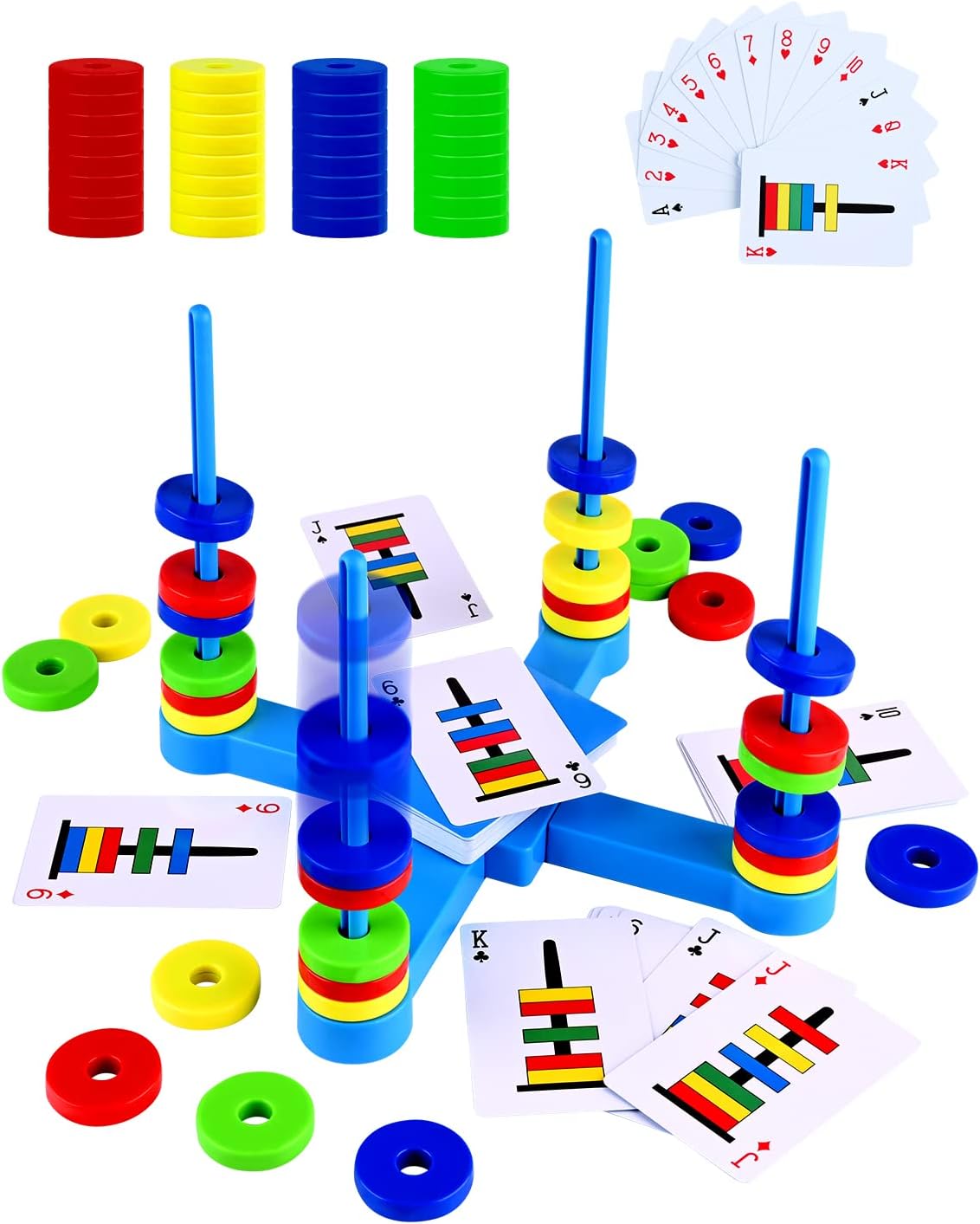 Match Rings, Matching Game STEM Learning Toy for Kids