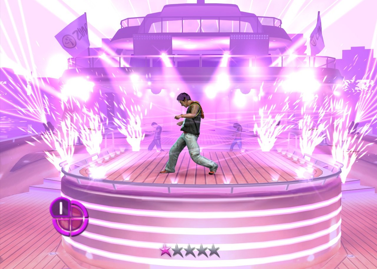 Console Nintendo Wii blanche - 'Zumba fitness 2 : sculptez votre corps en musique' série limitée
