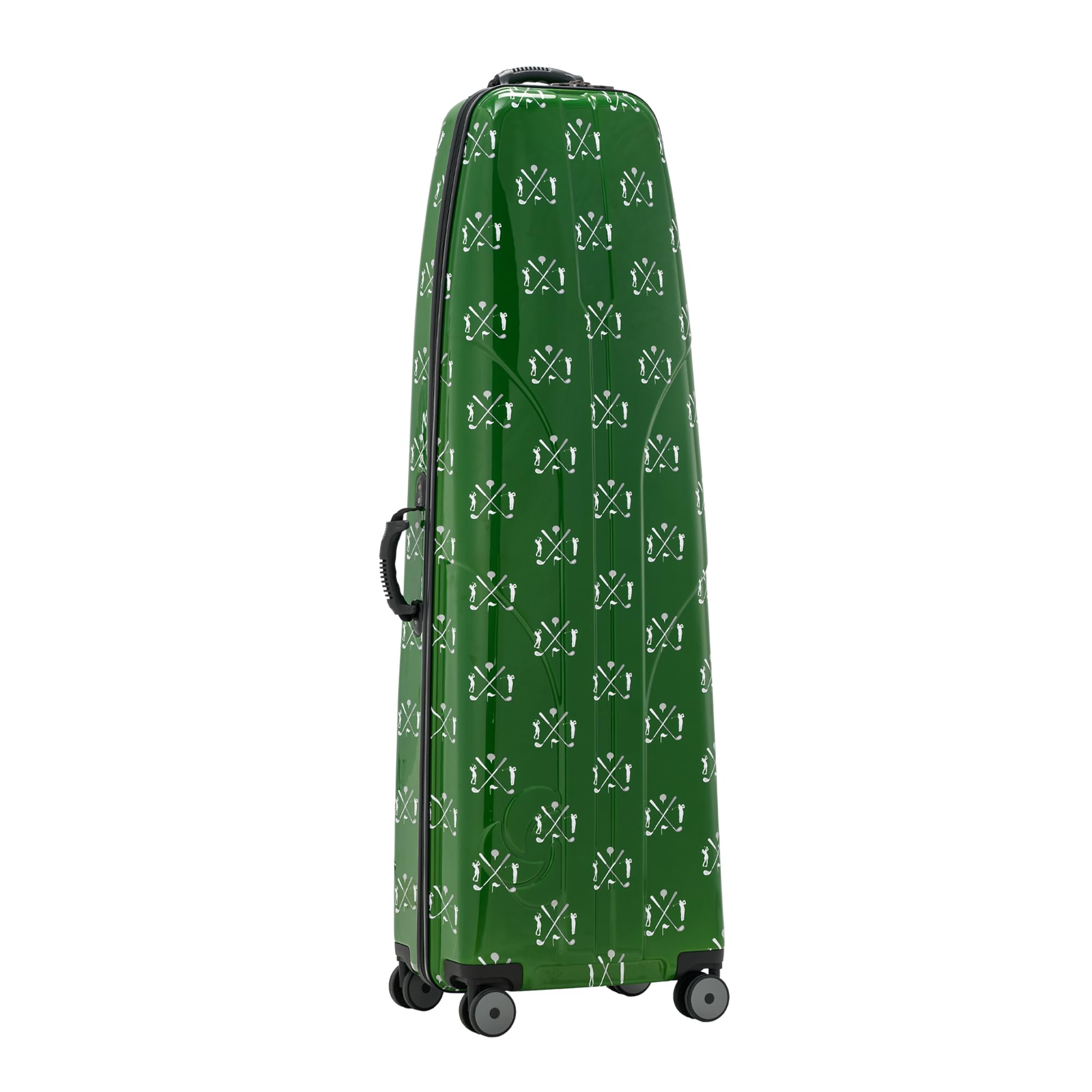 Samsonite Tour Deluxe Golf Hard Case Golf Travel Bag, Lightweight &amp; Durable ABS Shell, 360 Degree Multi-Directional Wheels