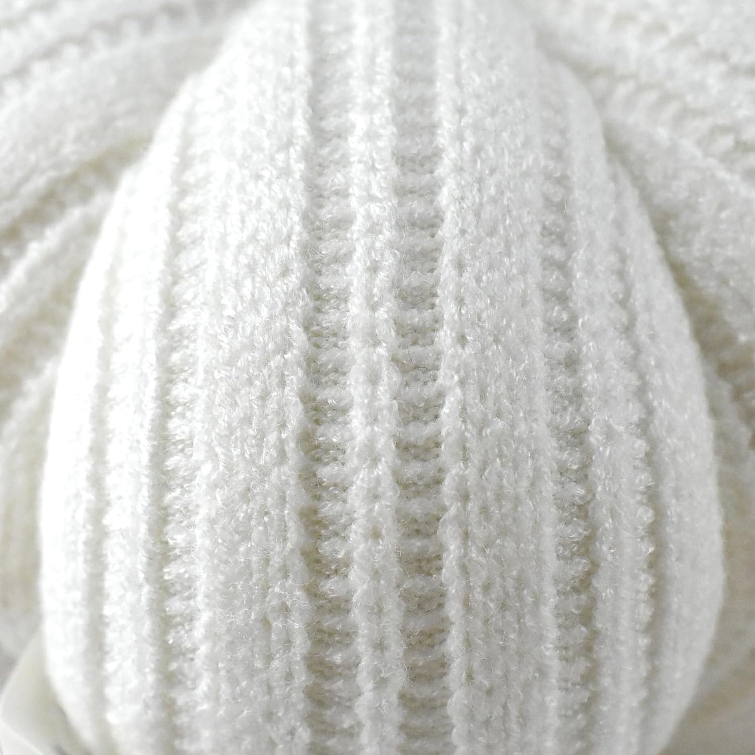 Homeford Fabric Weighted Pumpkin Decoration, 4-inch, White