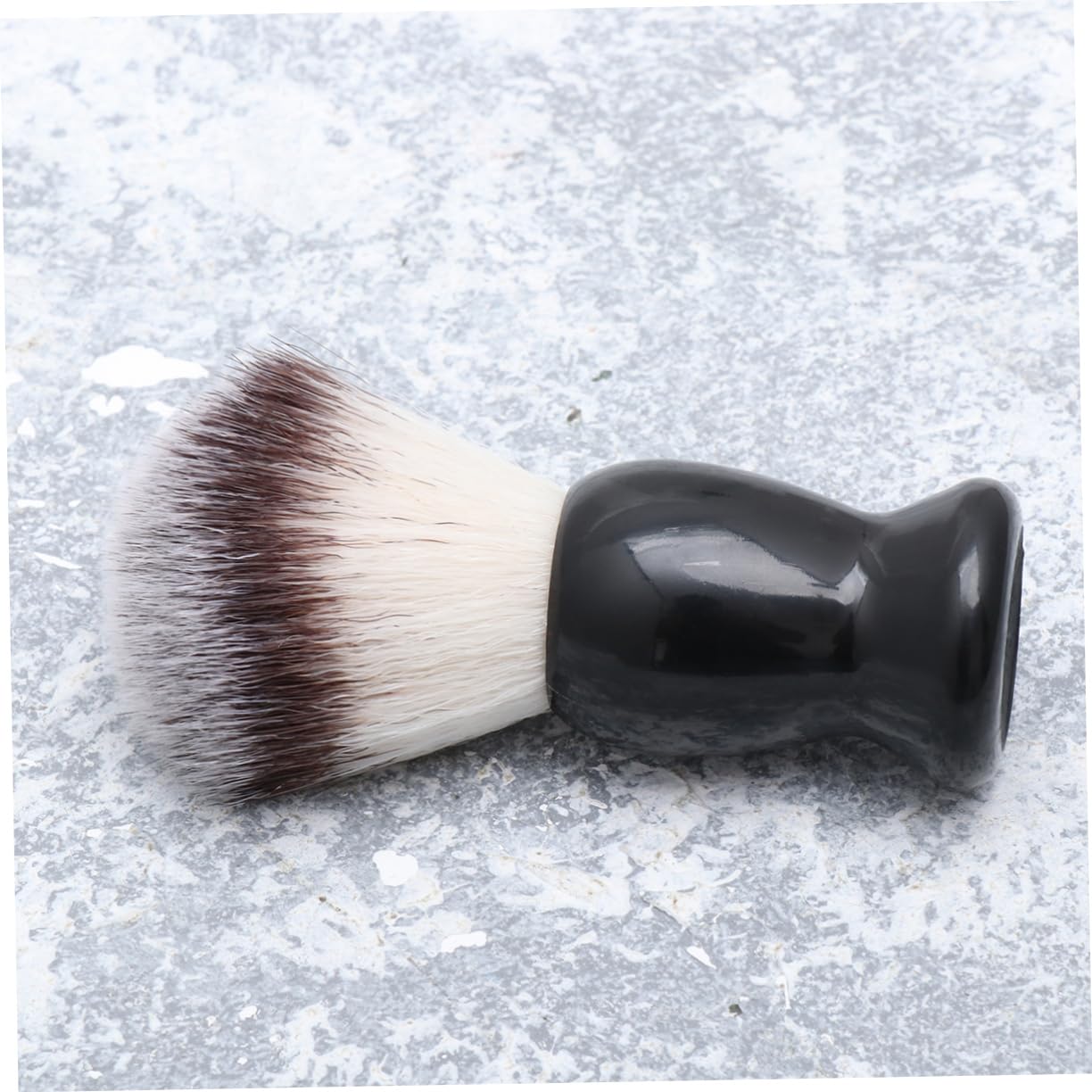 Outanaya Men's Beard Grooming Kit Shaving Brush Neck Duster Nylon Brush for Goatee Whiskers for Wet Shave Perfect Present for Father's Day