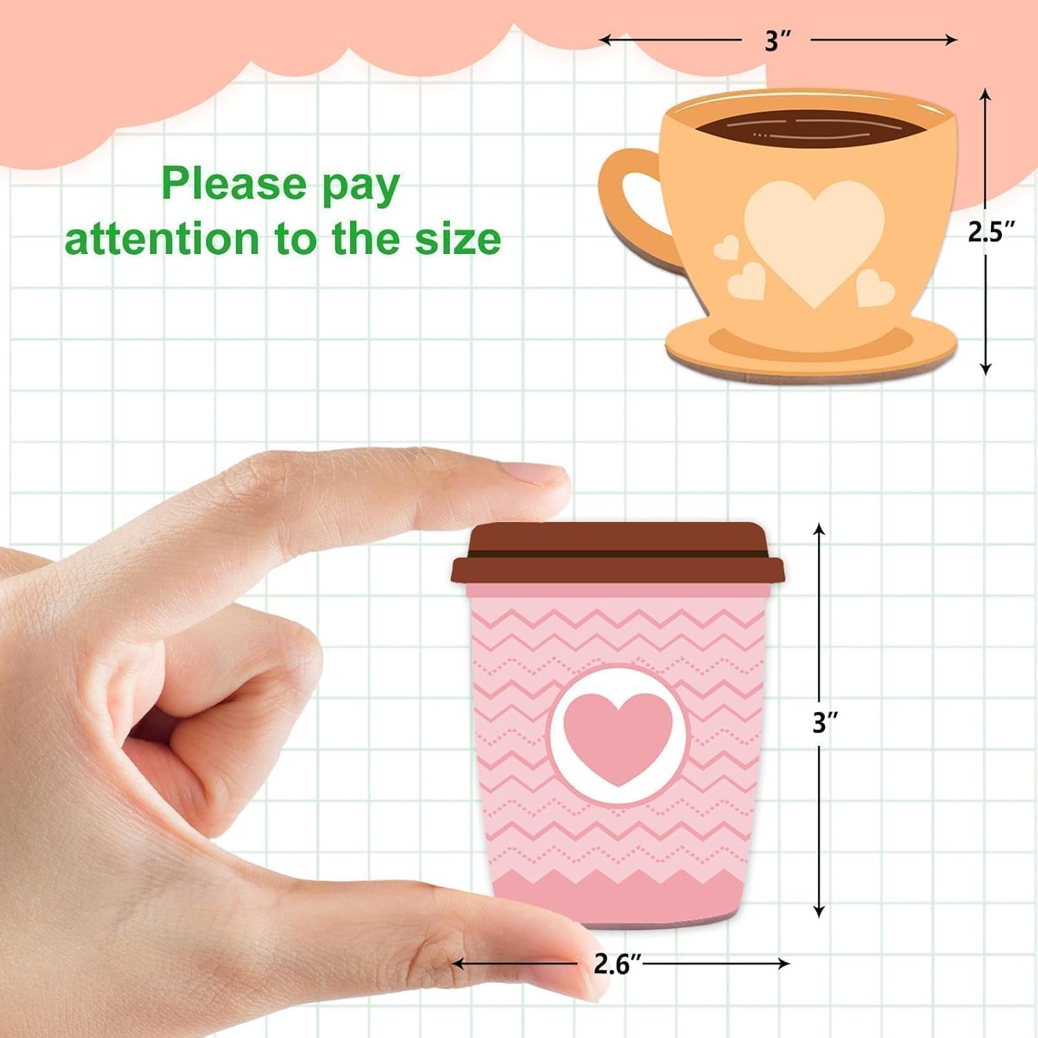 24 Pads Cute Stiy Notes Self Stiy Notepads for Teachers