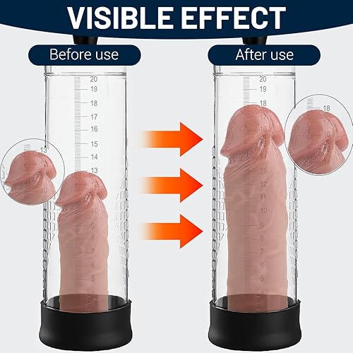 Miniatura 3 de Enhancement Growth Vacuum Pumps, Electric Increase Size Training Device Automatic Pumps Strength Air Suction Silicone Pocket Extend Enlarger PLR62