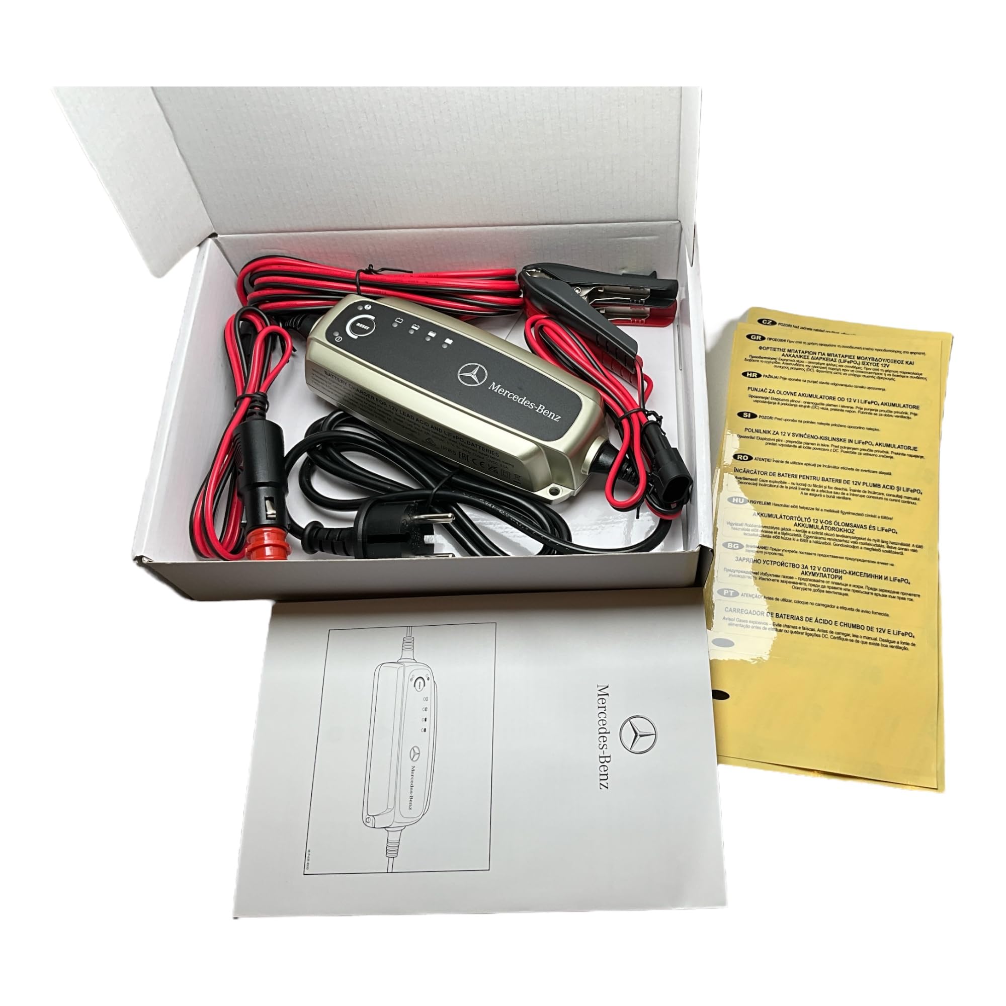 Mercedes-Benz Caricabatteria con Carica di mantenimento, 3, 6A, ECE