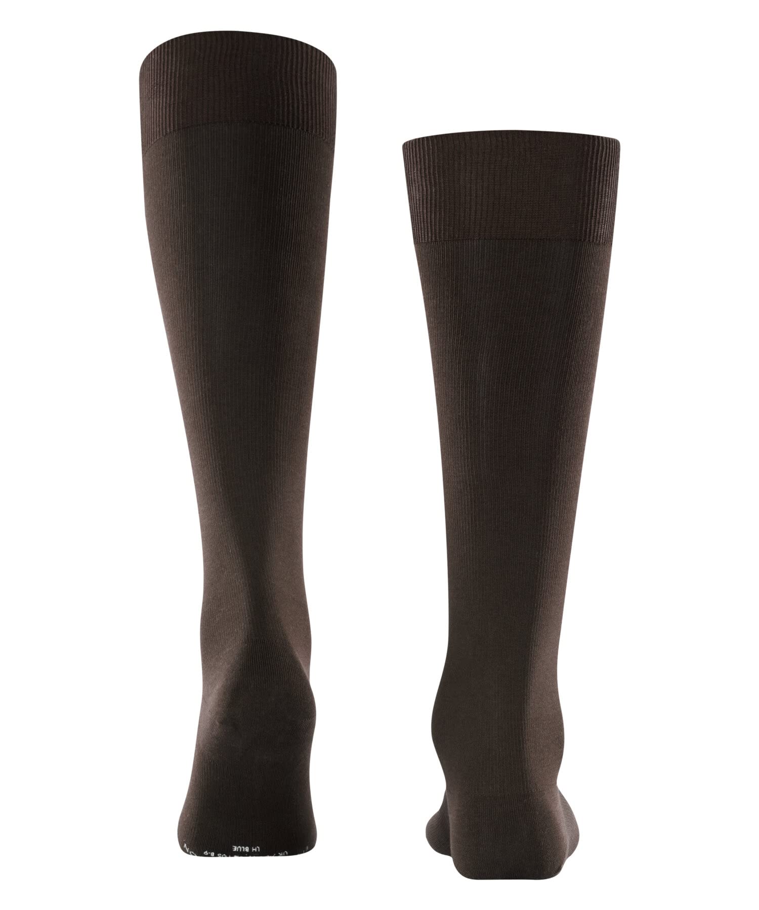 FALKE Lufthansa Travel & Comfort hombre Energizing Cotton calcetines largos fuerte compresión mejor circulación sanguínea viajar pasar largos periodos sentado transpirable algodón 1 par
