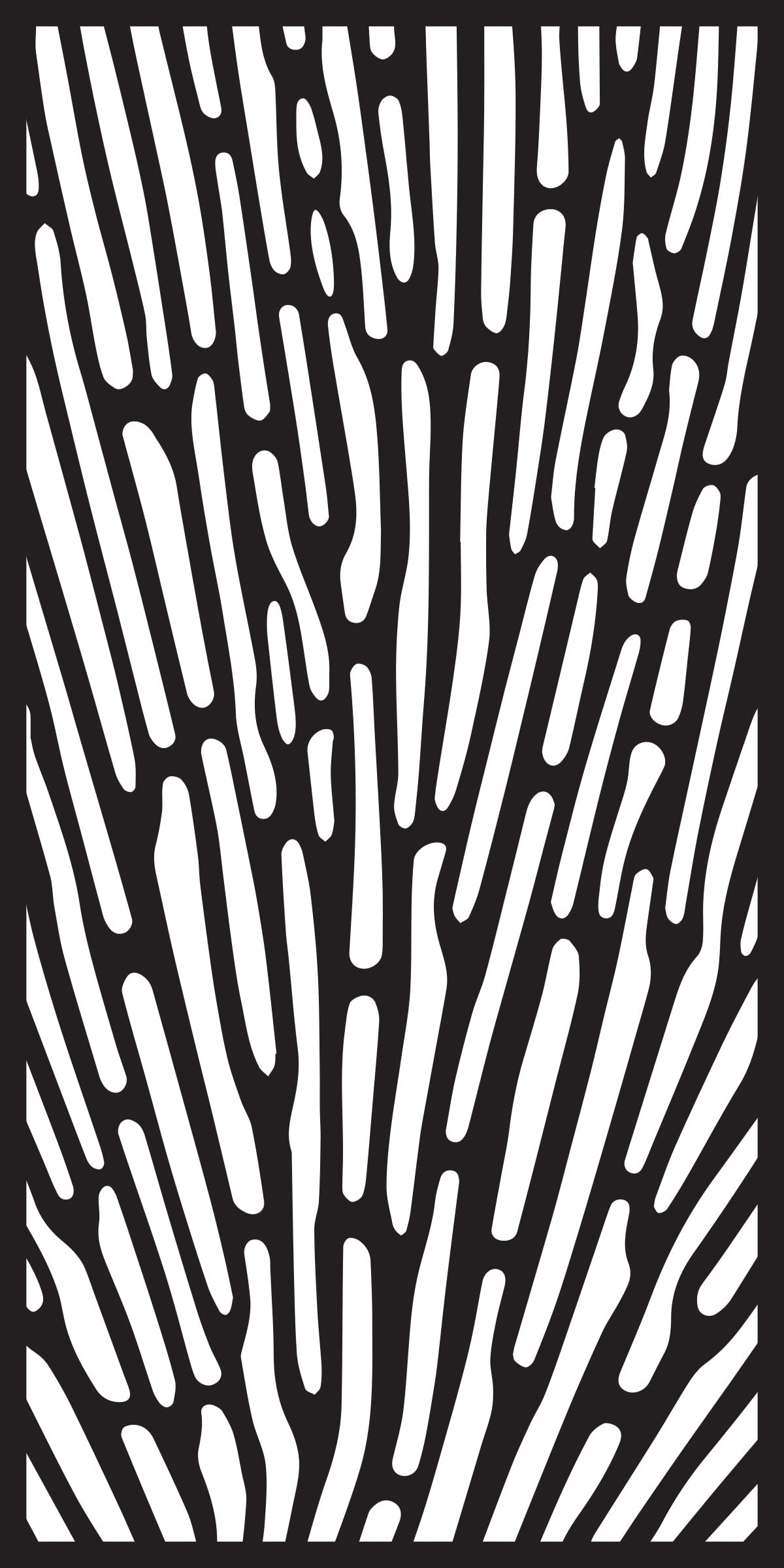 Creative Expressions Transparent Coral Rays - Stencil