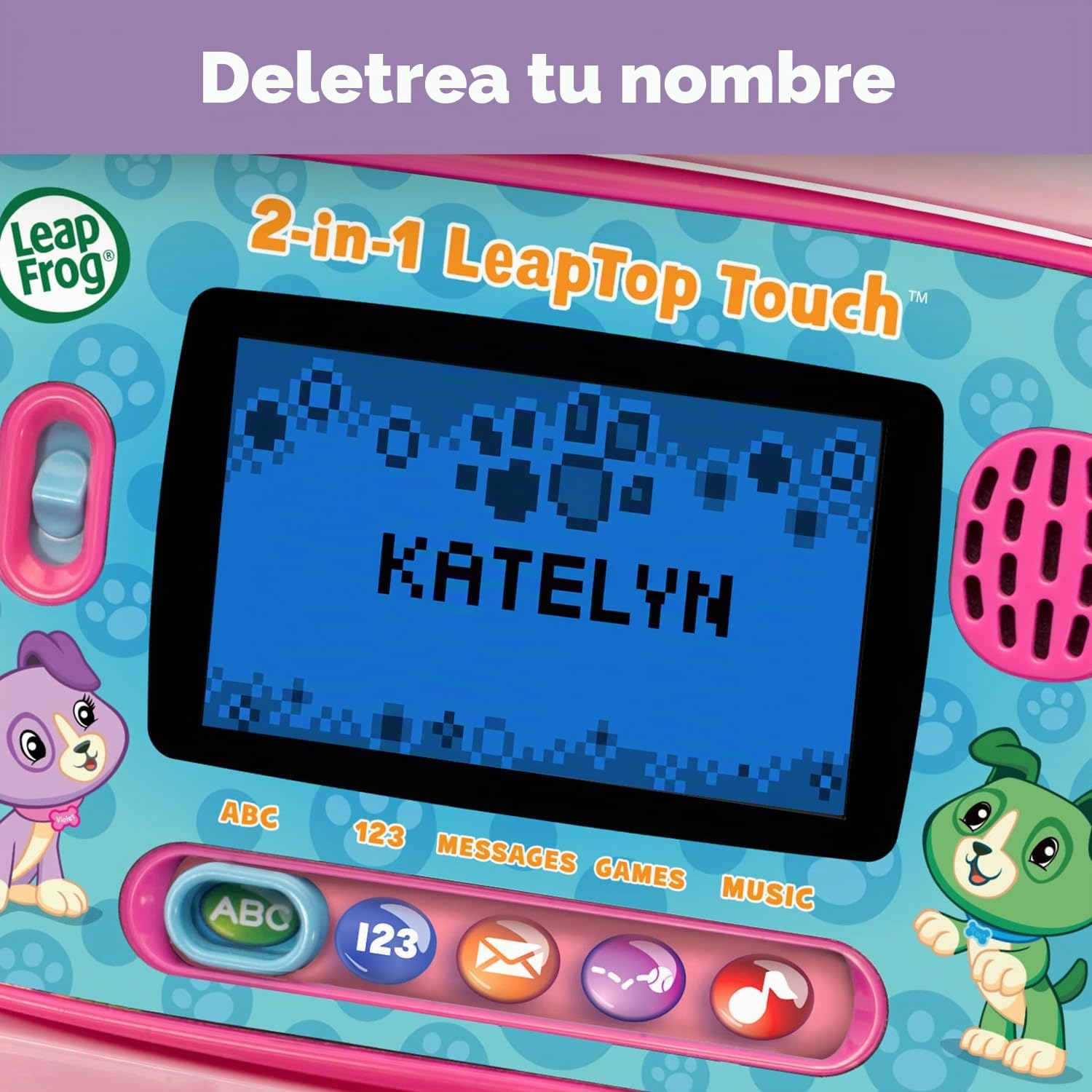 LeapFrog 2-in-1 LeapTop Touch, Pink