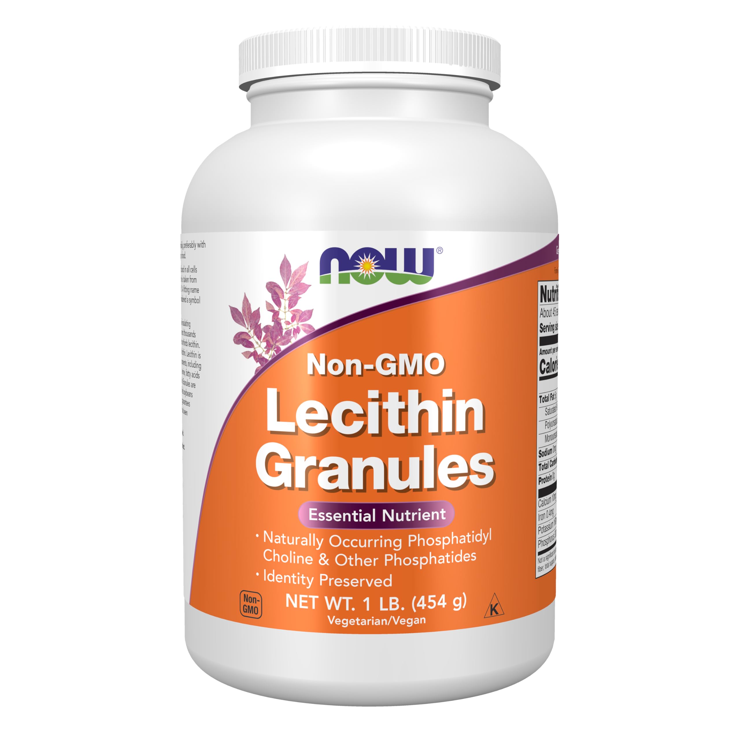 Now Foods Lecithin Granules Non-GMO 1 Pound-image-15