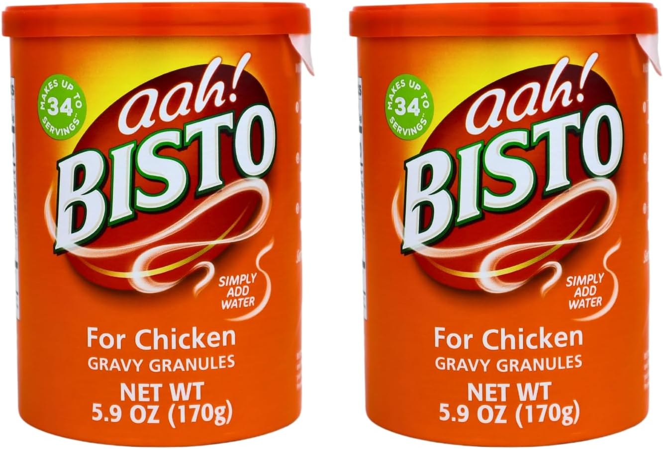 Bisto Chicken Gravy Granules 5.9 Ounce Canister (Pack of 2)