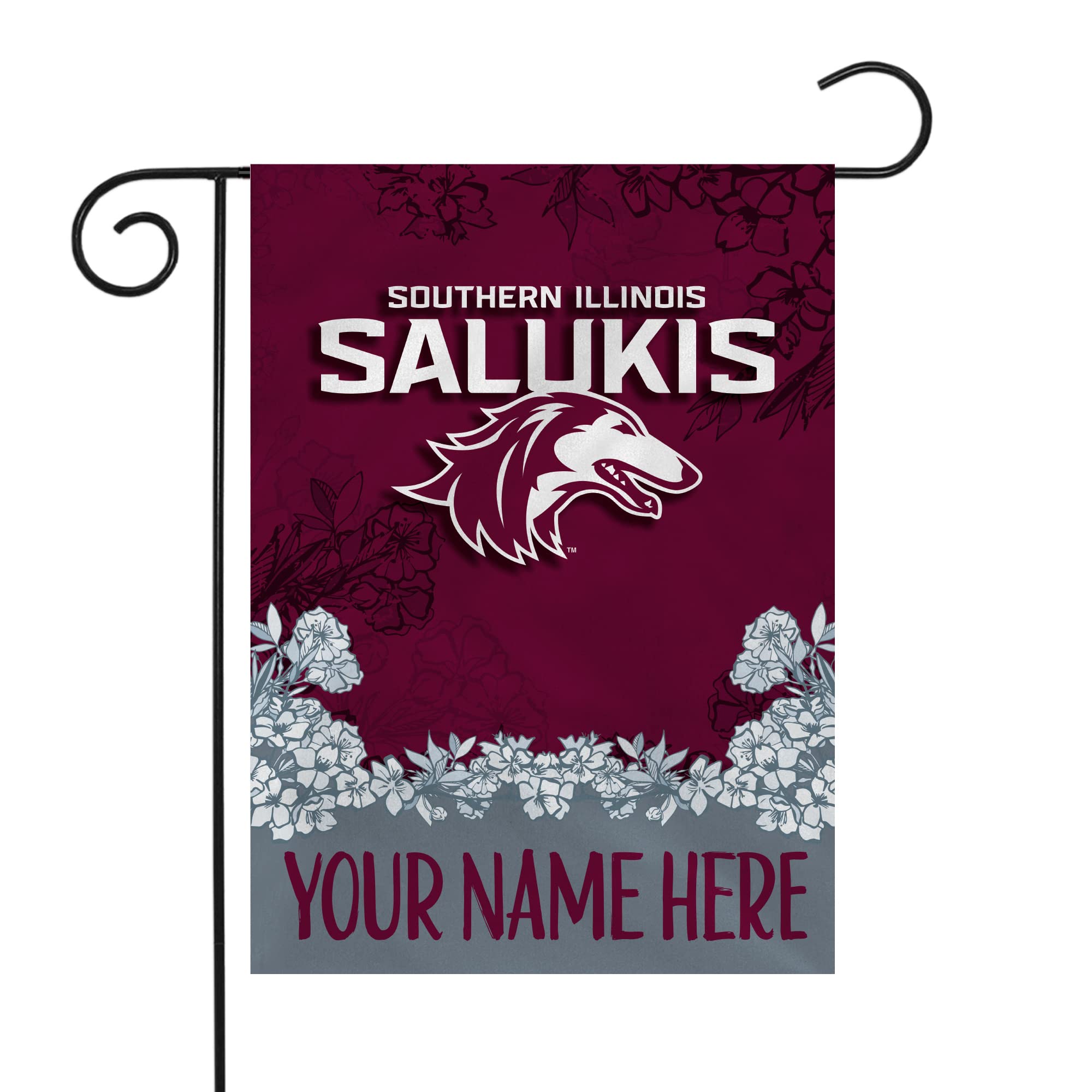 Rico Industries NCAA Standard/Primary Personalized Garden Flag