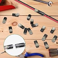 Vista 2 de Conector enchufable de doble cable, 40 unidades, conectores de tira de luz LED con hebilla de bloqueo, conectores de tira de luces LED, conector