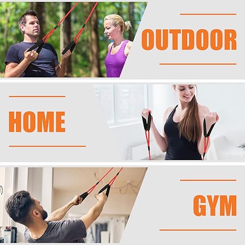 Miniatura 6 de Skylety 3 Pcs Baseball Resistance Bands Youth & Adult Exercise Baseball Pitching Training Bands, 3 Levels 203050 Lbs