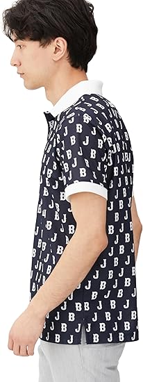 Jack Bunny ジャックバニーポロシャツ ロゴ 総柄262-4160325 Jack Bunny ジャックバニーポロシャツ ロゴ 総柄262-4160325