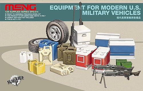 Miniatura 3 de Meng Equipamiento para vehículos militares estadounidenses modernos