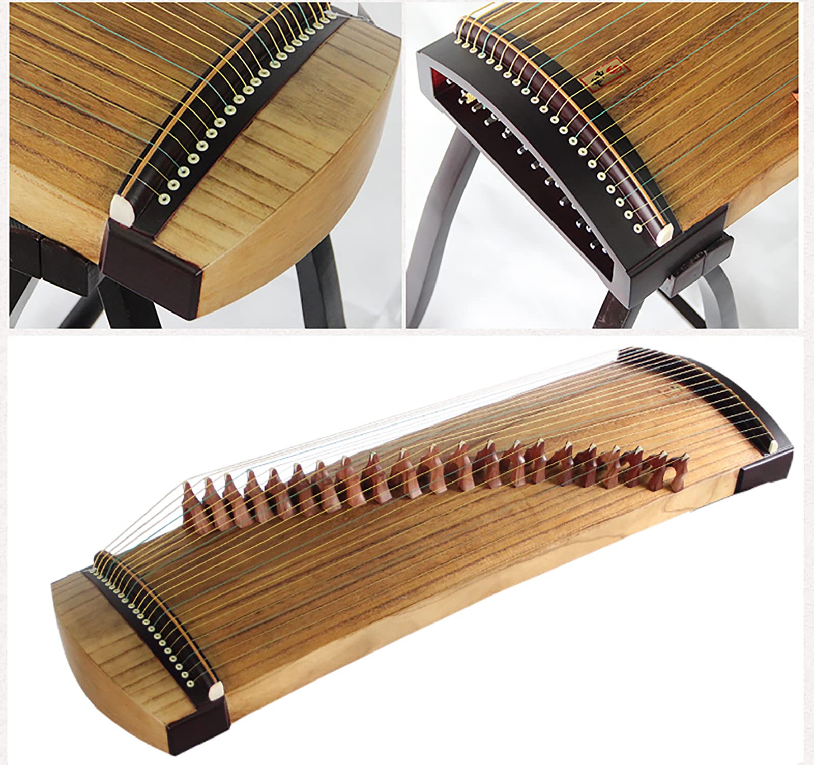 Amazon | 21弦古筝、桐筝バッグとスタンド付き（95cm） | 弦楽器セット