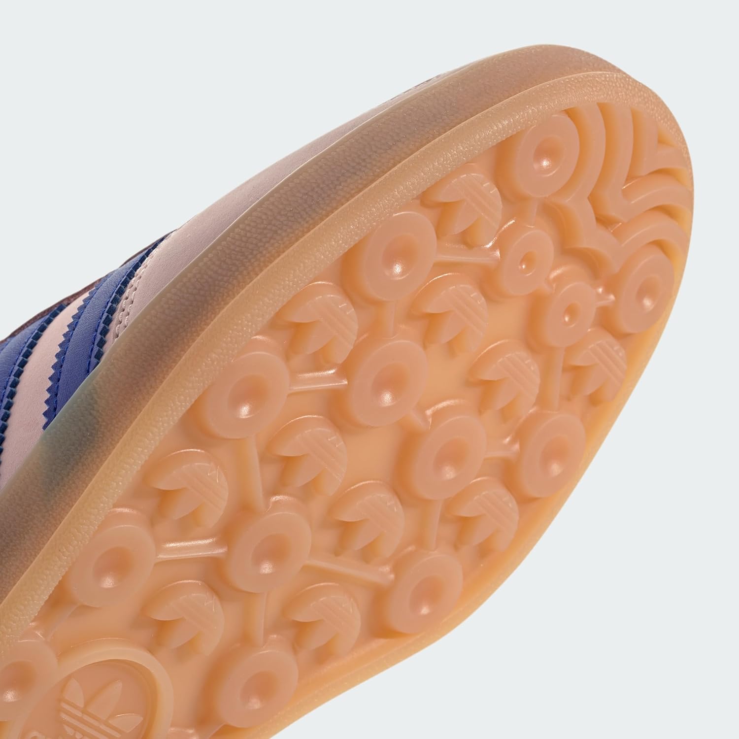 adidas Gazelle Indoor Women's Sneakers, Clear Pink/Lucid Blue/Gum, Size 8 - Image 2