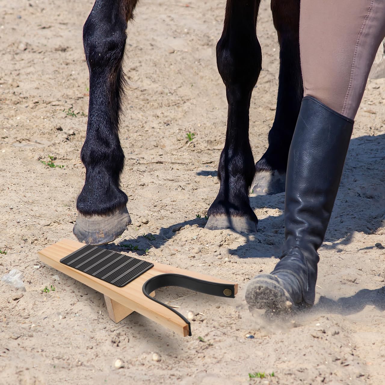 PACKOVE Robuster Holz-stiefelknecht Ergonomisches Werkzeug Zum Schonenden Entfernen Von Reit Cowboy-stiefeln Vielseitiger Schuh Stiefelheber Für Reitsport Und Stallgebrauch