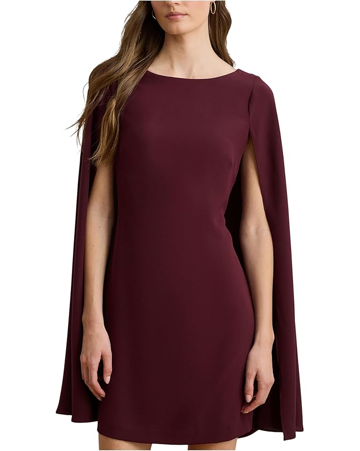 Lauren Ralph Lauren Cape Georgette Cocktail Dress - #3 of 3