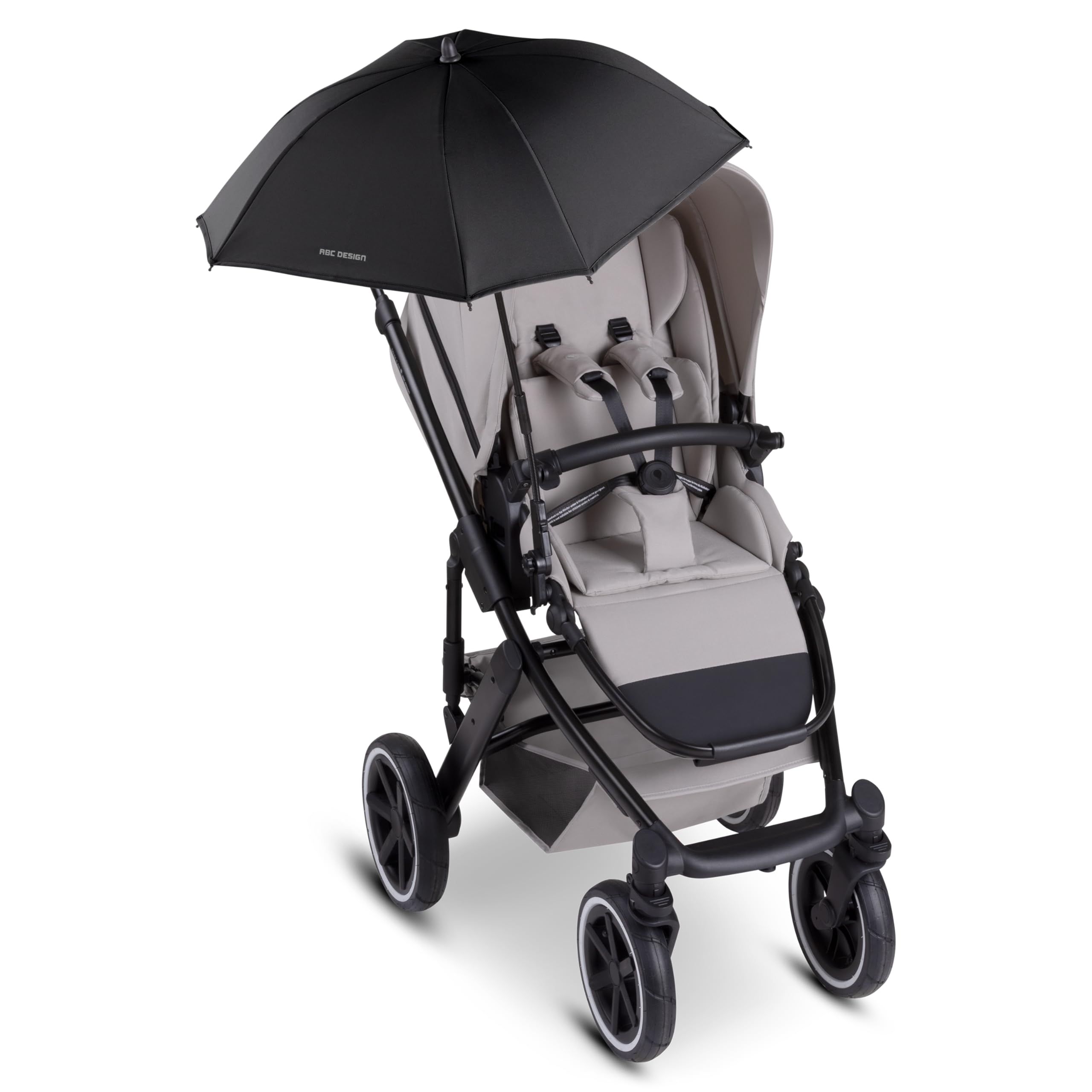 Sonnenschirm Sunny - Coal | UV-Schutz 50+, Universalhalterung für Rund- und Ovalrohre