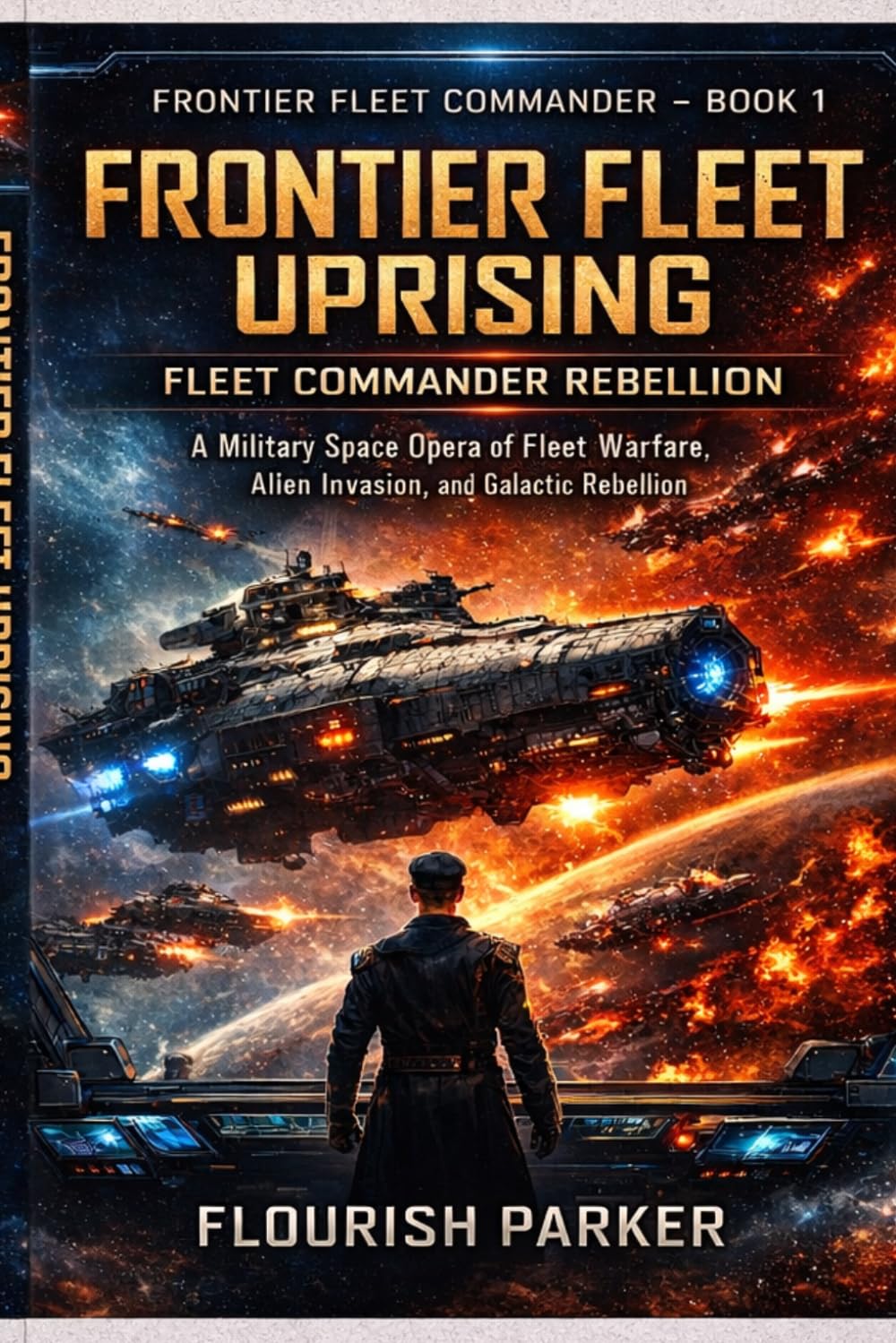 FRONTIER FLEET UPRISING: FLEET COMMANDER REBELLION: A Military Space Opera of Fleet Warfare, Alien Invasion and Galactic Rebellion (Frontier Fleet Commander)