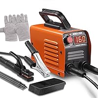 JIAONE MMA250 Mini Portable 110V Stick Welder 250A IGBT Inverter, Hot Start Arc Force Anti-Stick for Beginners