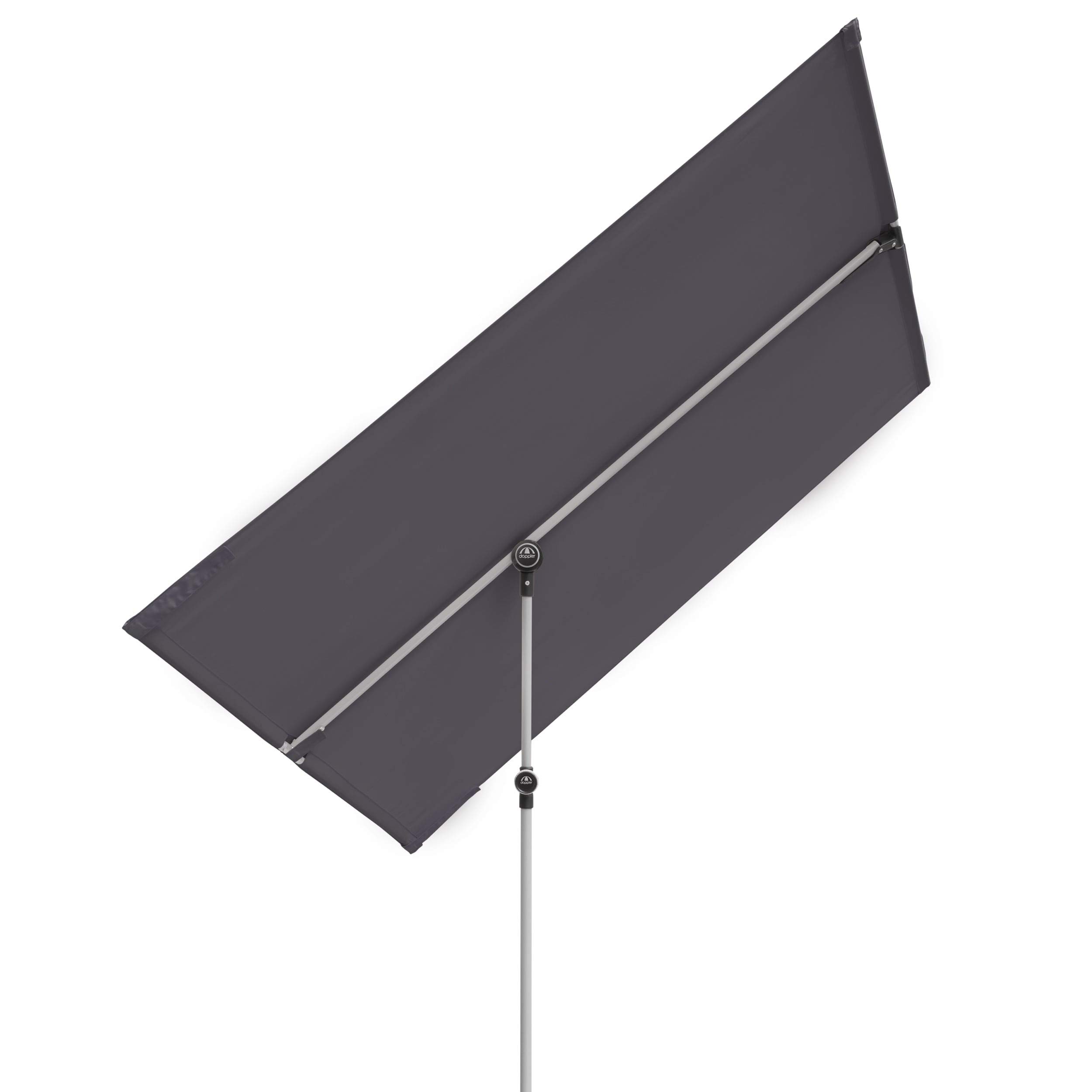 Doppler Active Balkonblende – Rechteckiger Sonnenschirm ideal für den Balkon –Plus Sichtschutz – 180x130 cm