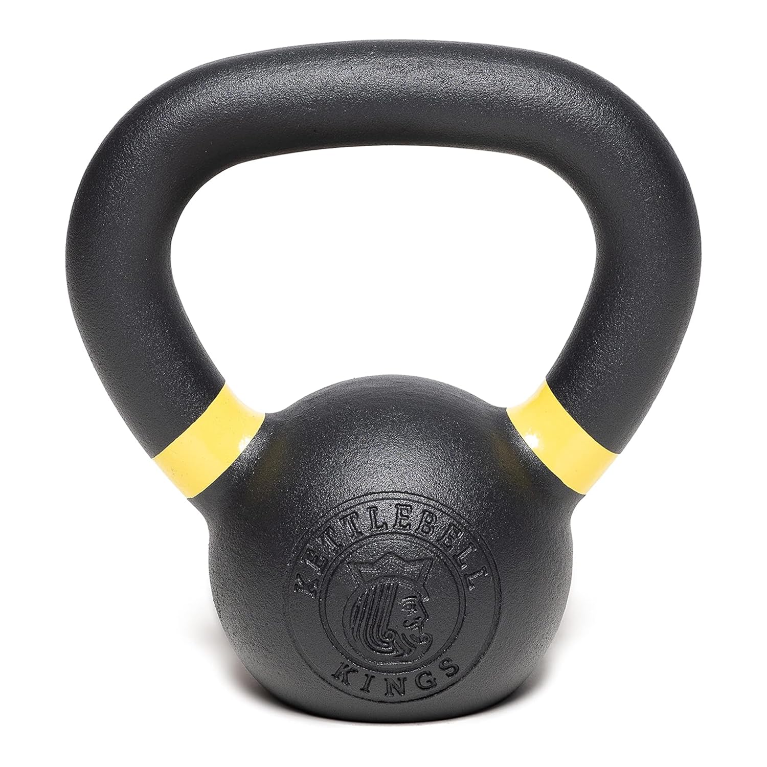 Kettlebell Kings Powder Coated Kettlebell Weights 5-90 LB | Workout Gym Equipment & Strength training sets for Women & Men | Durable Coating for Grip Strength, Rust Prevention- New