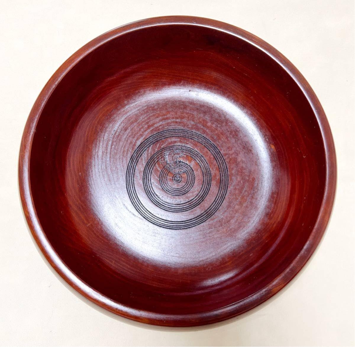 Amazon.co.jp: 山中漆器 山中塗 山翠 天然木 御菓子鉢 盛鉢大