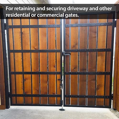 Miniatura 4 de D&D Technologies LB118BX LokkBolt Premium - Perno de caída de seguridad, con cerradura para puertas de metal, 18 pulgadas de longitud