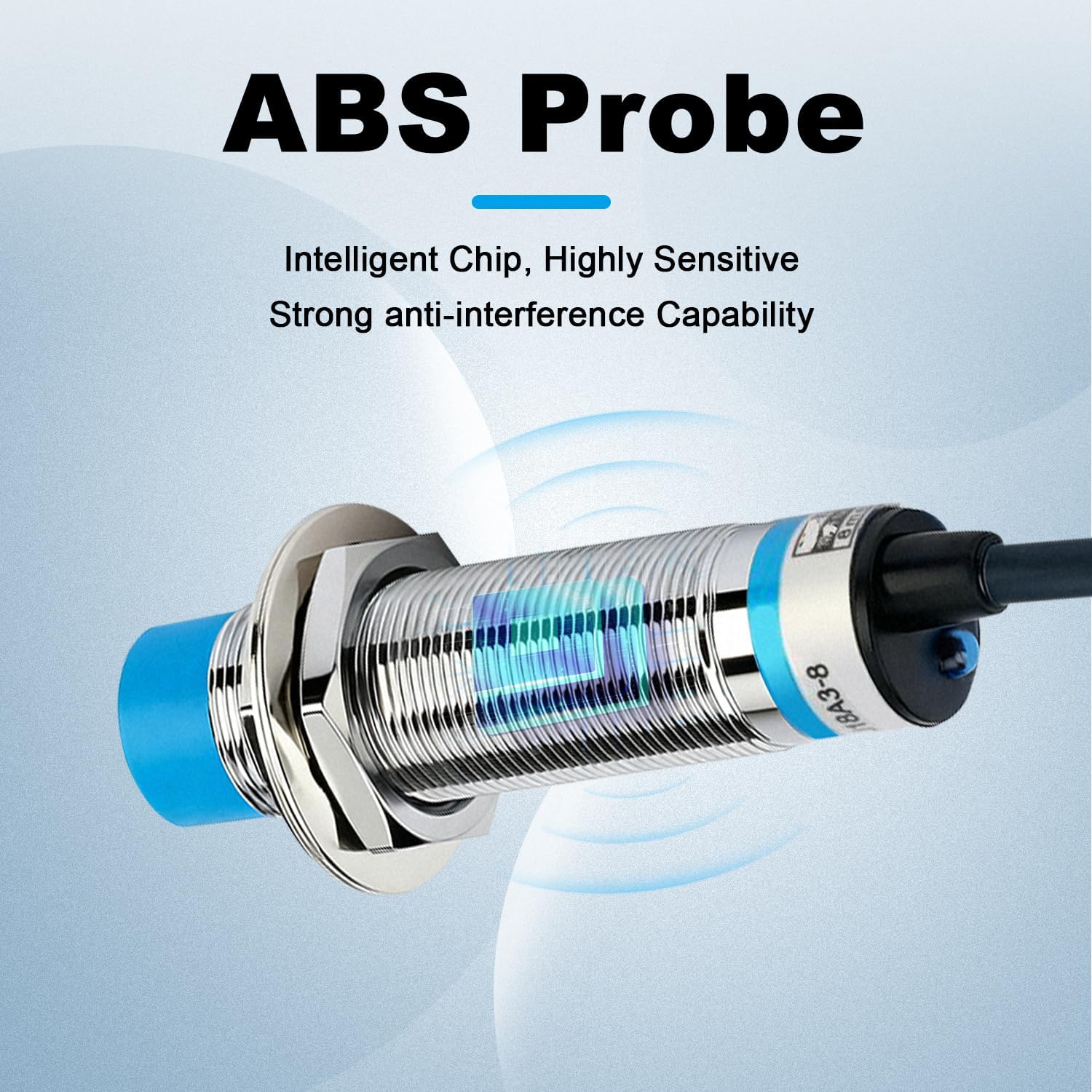 Capacitive Proximity Sensor Switch, M18 Thread, Unshielded Installation, AC Type-2 Wire NC（Normally Closed, LED Indicator