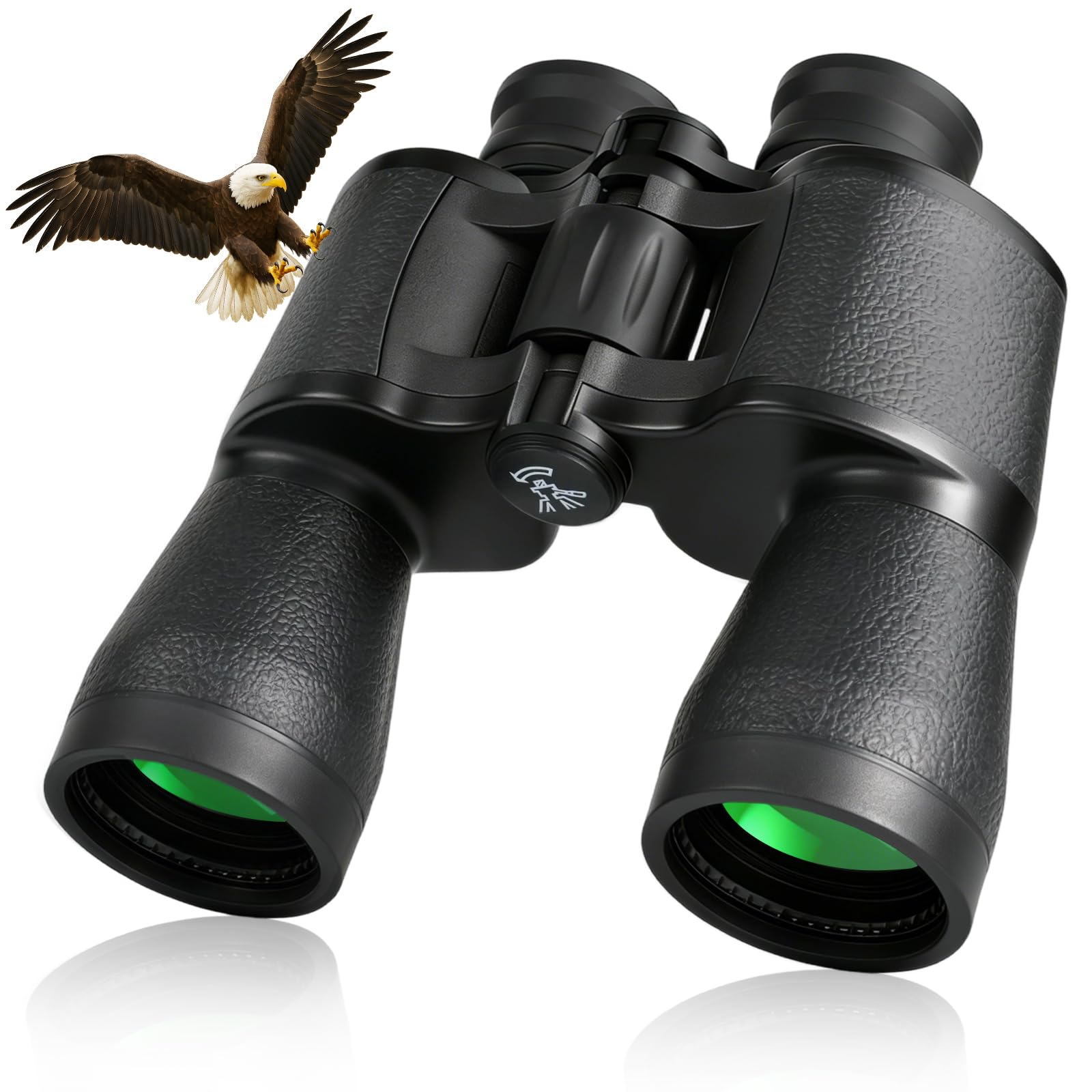 10x50 High Powered Binoculars for Adults, Porro Compact Binoculars with for Bird Watching Hunting Camping Travel Cruise Hiking Sports Stargazing, Christmas Birthday Gifts for Men-image-16
