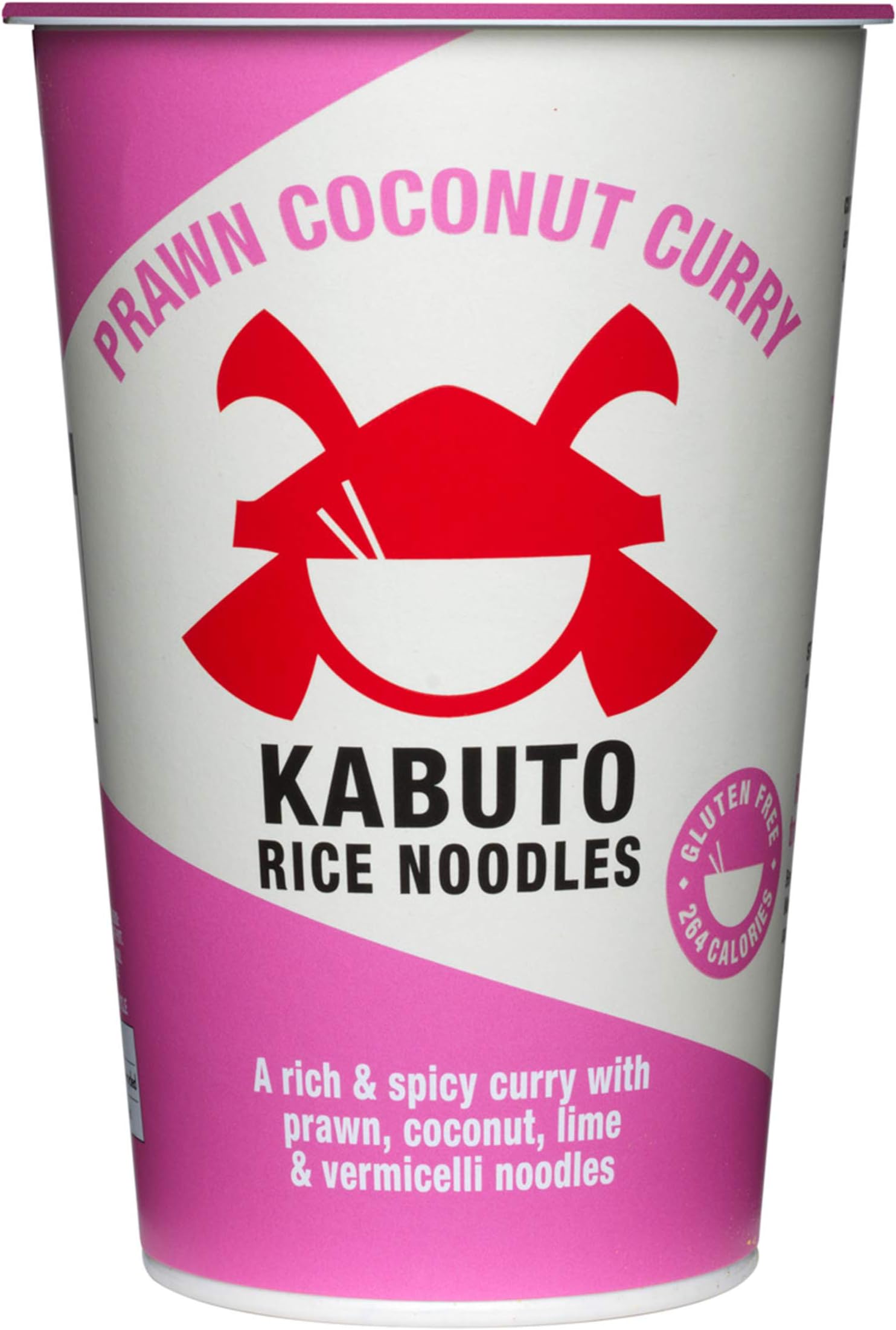 Kabuto Noodles Prawn Coconut Curry 65g (Pack of 6)