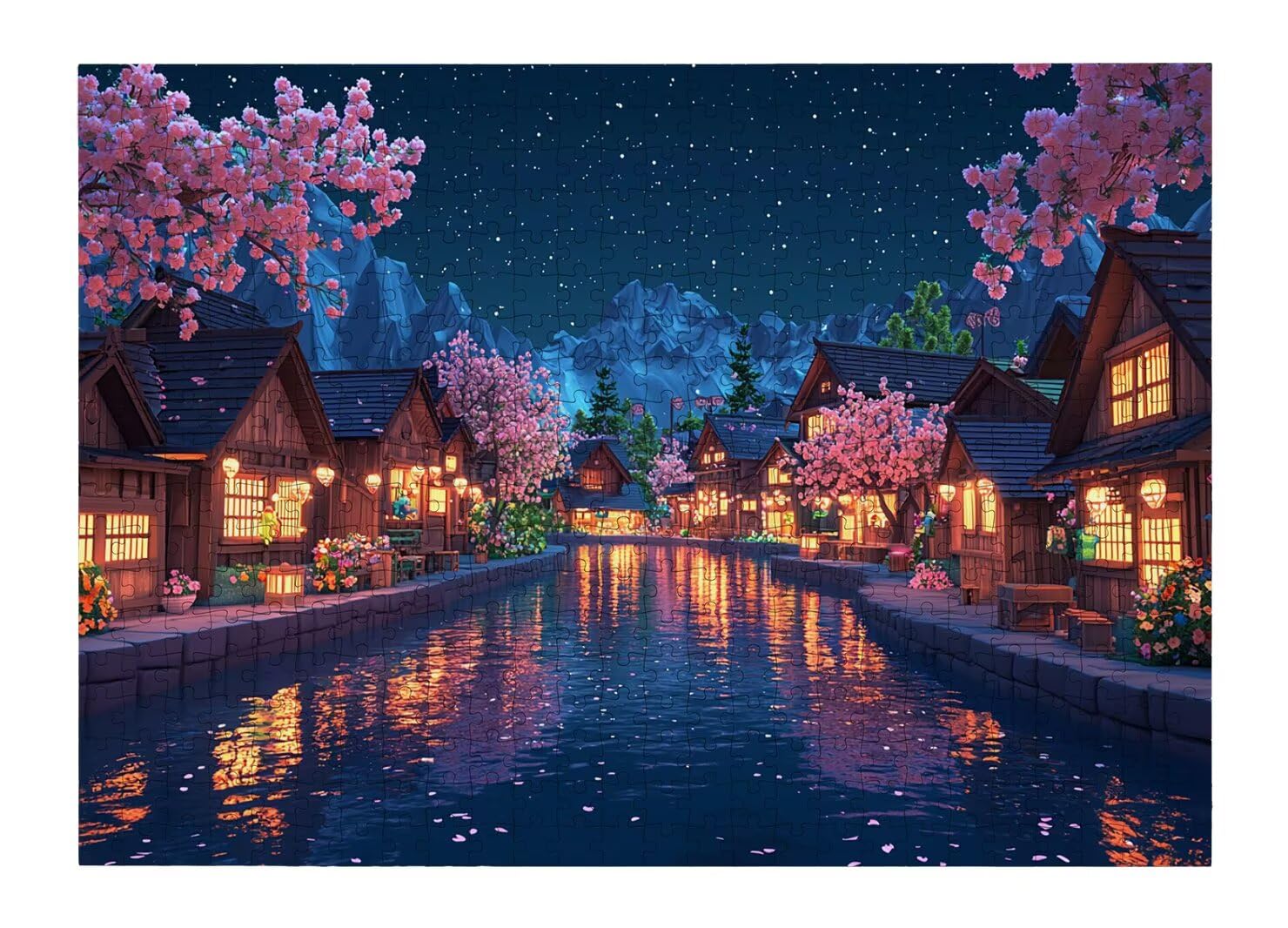 Puzzle 2000 Pezzi, Puzzle Paesaggi per Adulti, 100x71cm, Compact Box -4778