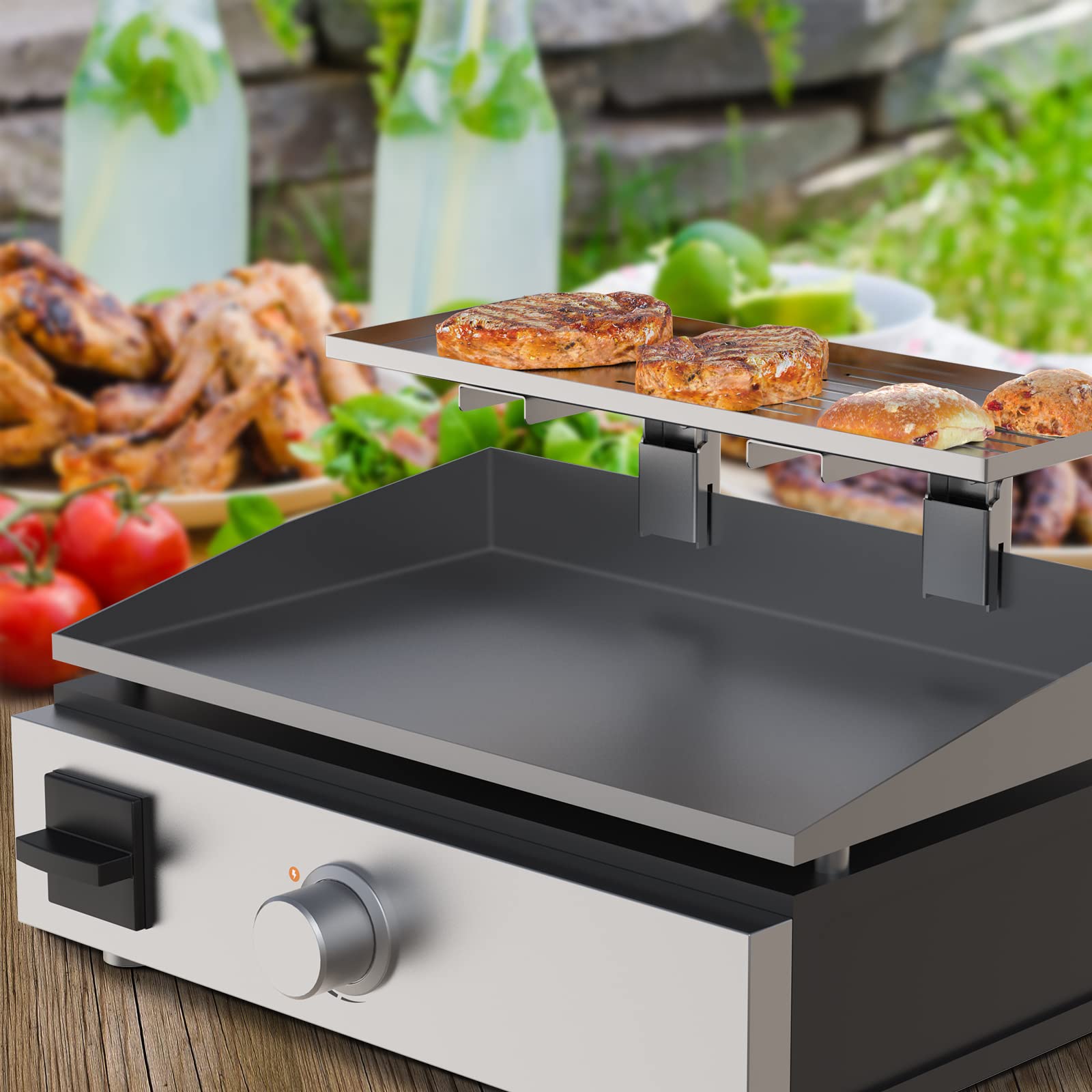 Blackstone Griddle Yukon Glory™ Griddle Warming Rack Designed