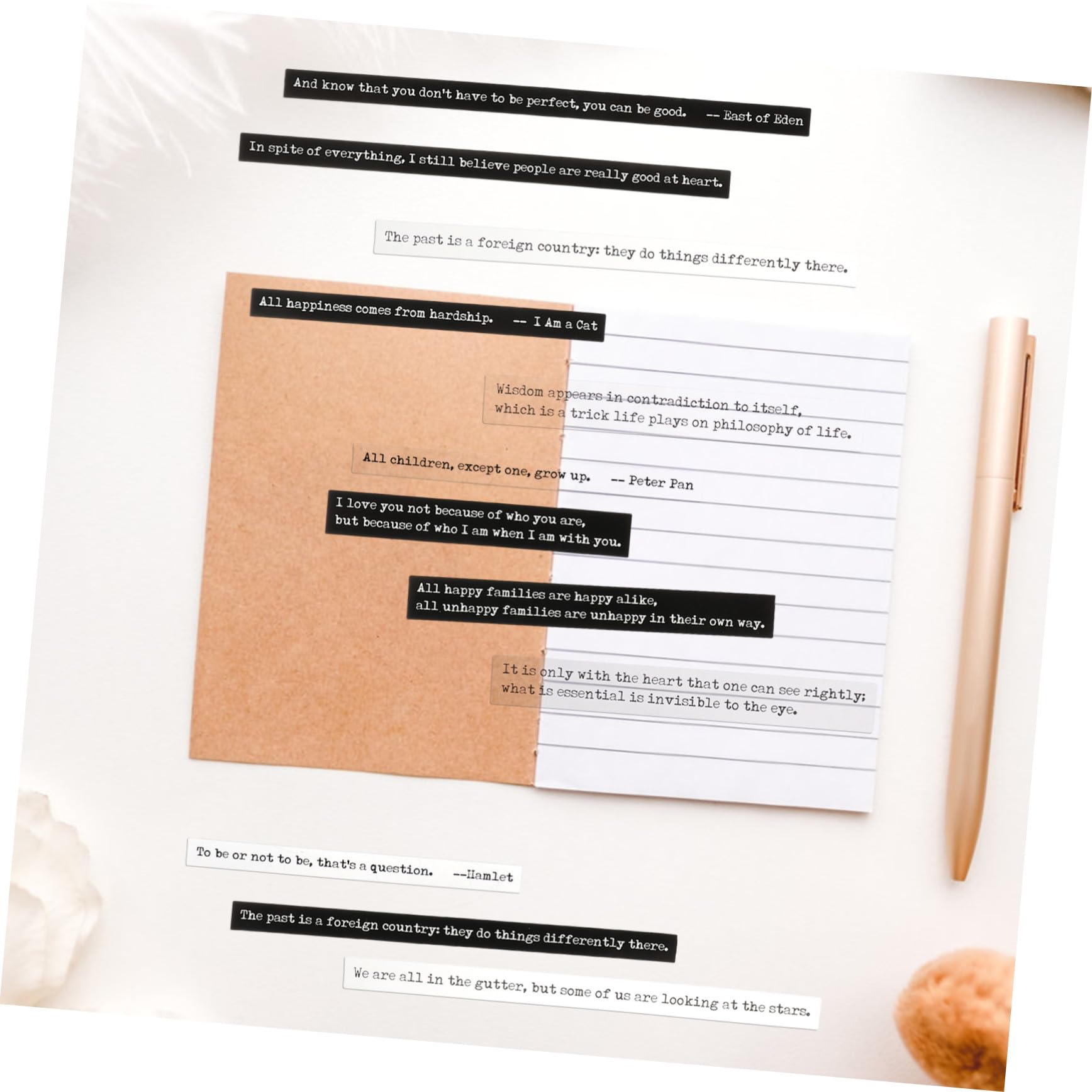 15confezioni Pacchetti Di Stickers Aesthetic Per Scrapbook Adesivi Striscia Per Decorazione Di Diario e Progetti Creativi Per Confezione